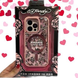 Ed Hardy Iphone 16 Pro Phone Case